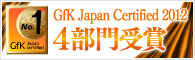 GfK Japan Certified 2012