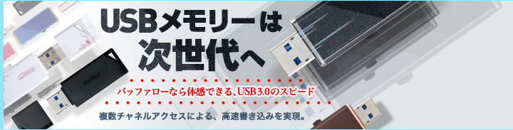USB���꡼�ϼ������ �Хåե������ʤ��δ��Ǥ��롢USB3.0�Υ��ԡ��� ʣ������ͥ륢�������ˤ�롢��®�񤭹��ߤ�¸���