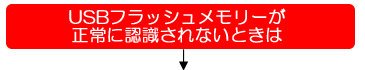 USB�ե�å�����꡼�������ǧ������ʤ��Ȥ���