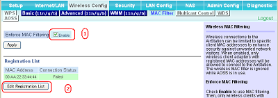 How To Enable Mac Filter User Friendly Firmware